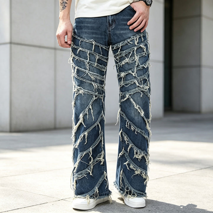 Damen Trendige Ripped Jeans Echoarchiv