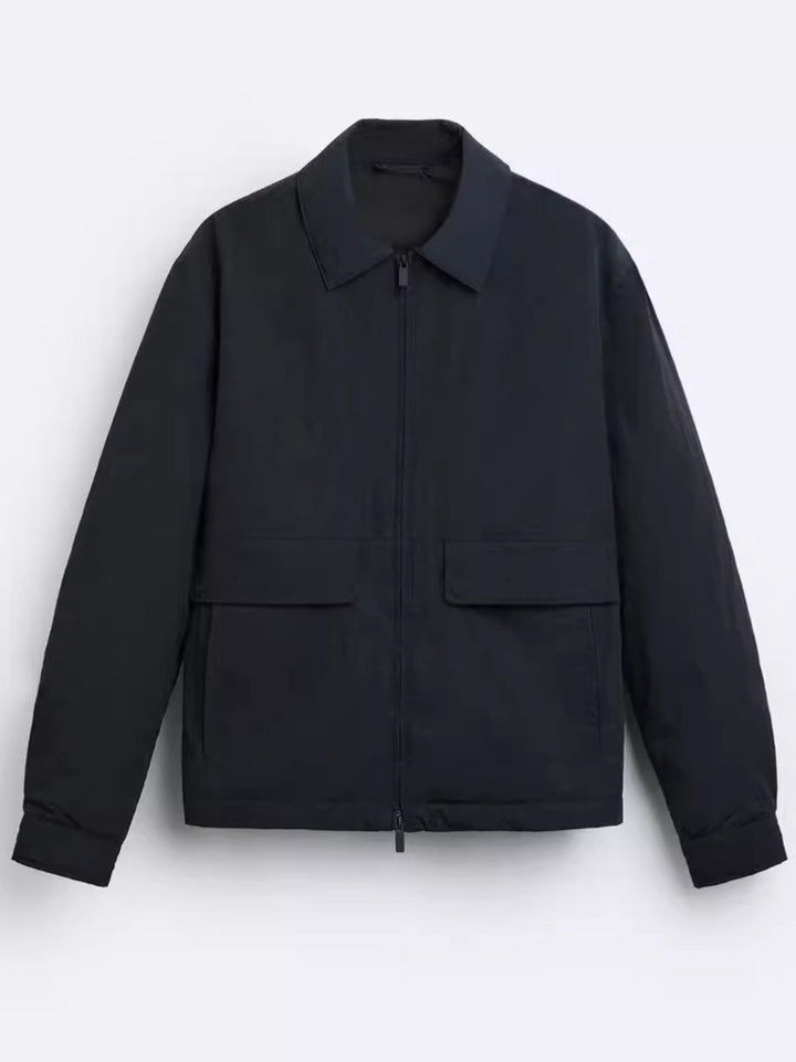 Herren lässige Jacke mit praktischen Taschen und modernem Schnitt Echoarchiv