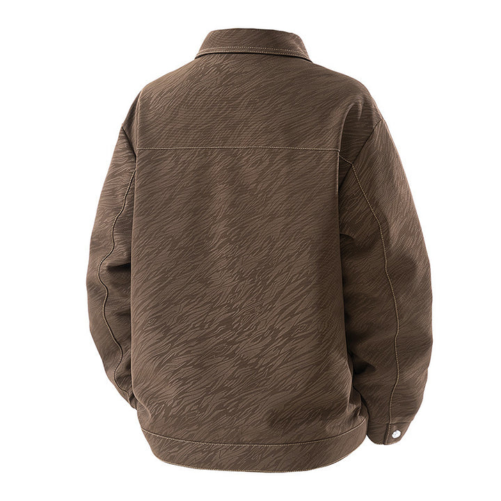 Herren Lässige Overshirt Jacke Echo Archiv