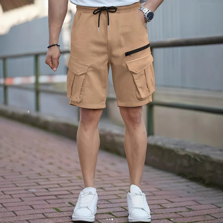 Herren Cargo-Shorts mit multifunktionalen Taschen und elastischem Bund Echoarchiv
