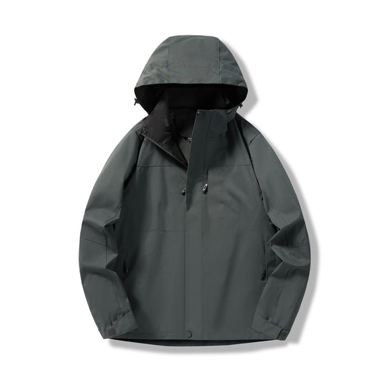 Herren Funktionale Regenjacke Echo Archiv