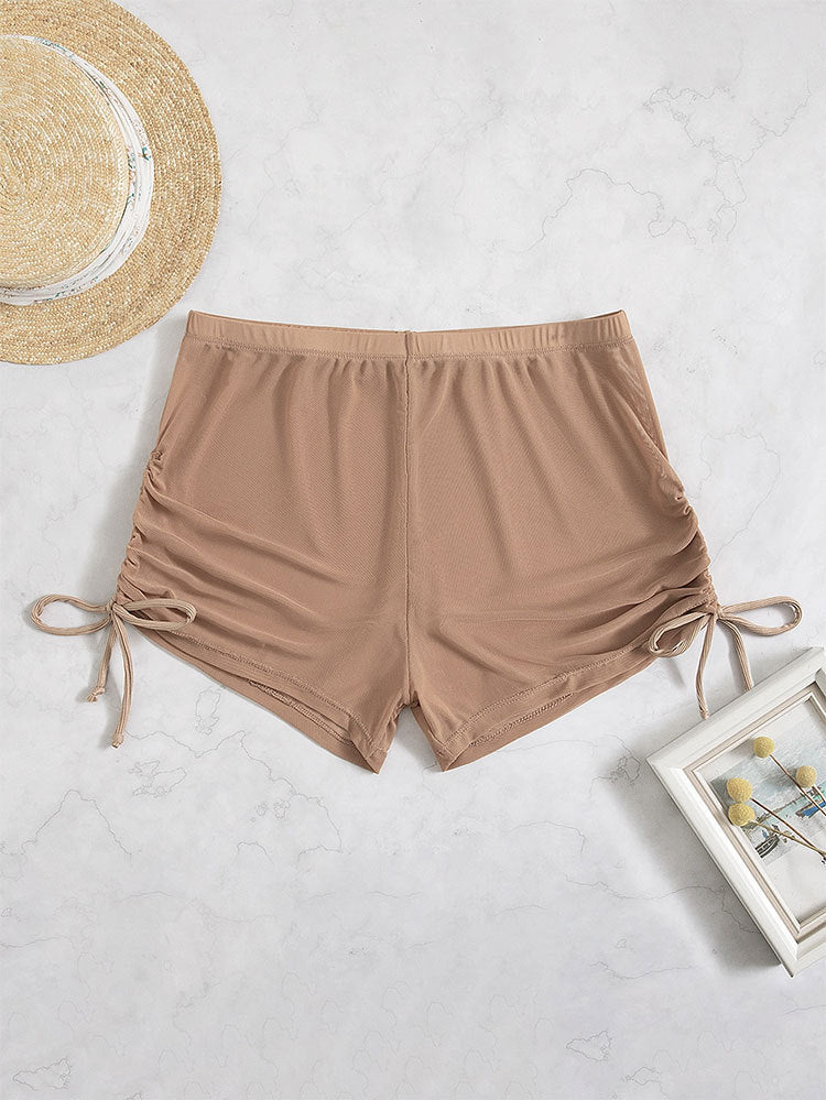 Damen Bequeme Badeshorts mit Rüschendetails Echo Archiv