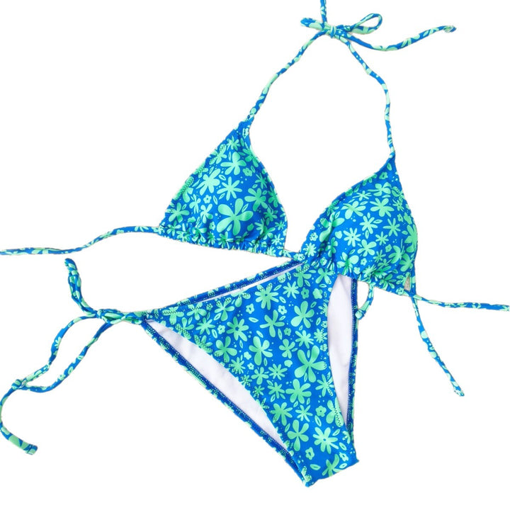 Damen Triangel-Bikini mit floralem Design Echo Archiv