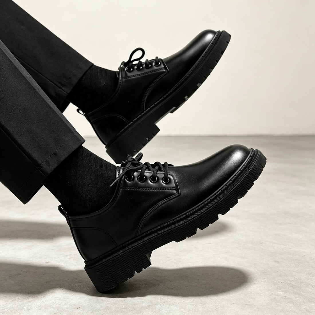 Herren Robuste und elegante Schnürschuhe Echoarchiv