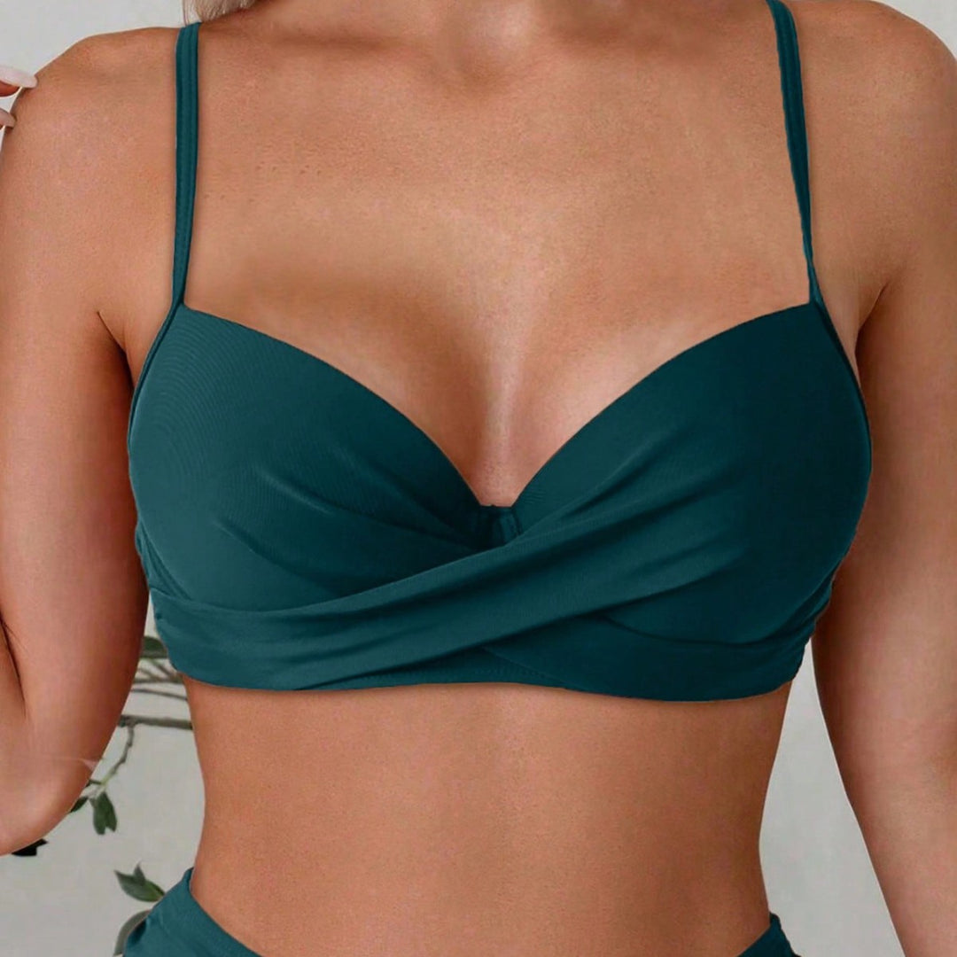 Damen Bikini-Set mit gepolstertem Oberteil und dekorativem Stern-Detail Echo Archiv