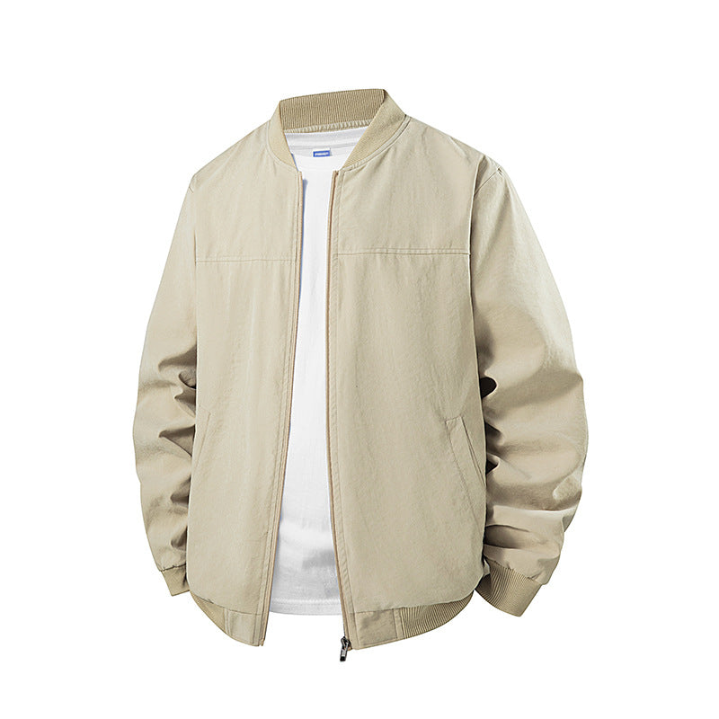 Herren Leichte Übergangsjacke mit hohem Kragen und Seitentaschen Echo Archiv