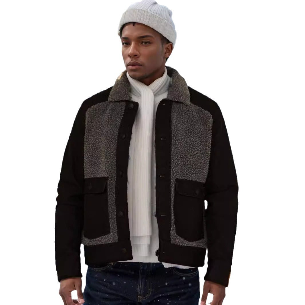 Herren Übergangsjacke mit weich gefütterter Innenseite und praktischen Taschen Echoarchiv