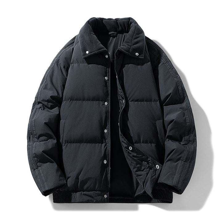 Herren Gepolsterte Winter-Steppjacke mit Teddykragen und winddichter Thermofüllung Echo Archiv