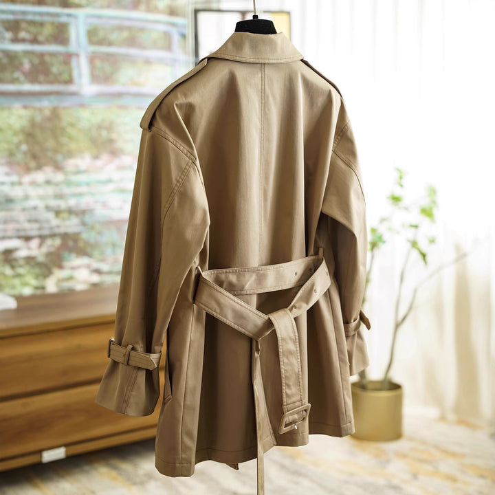 Damen Elegante und lässige Trenchjacke Echoarchiv