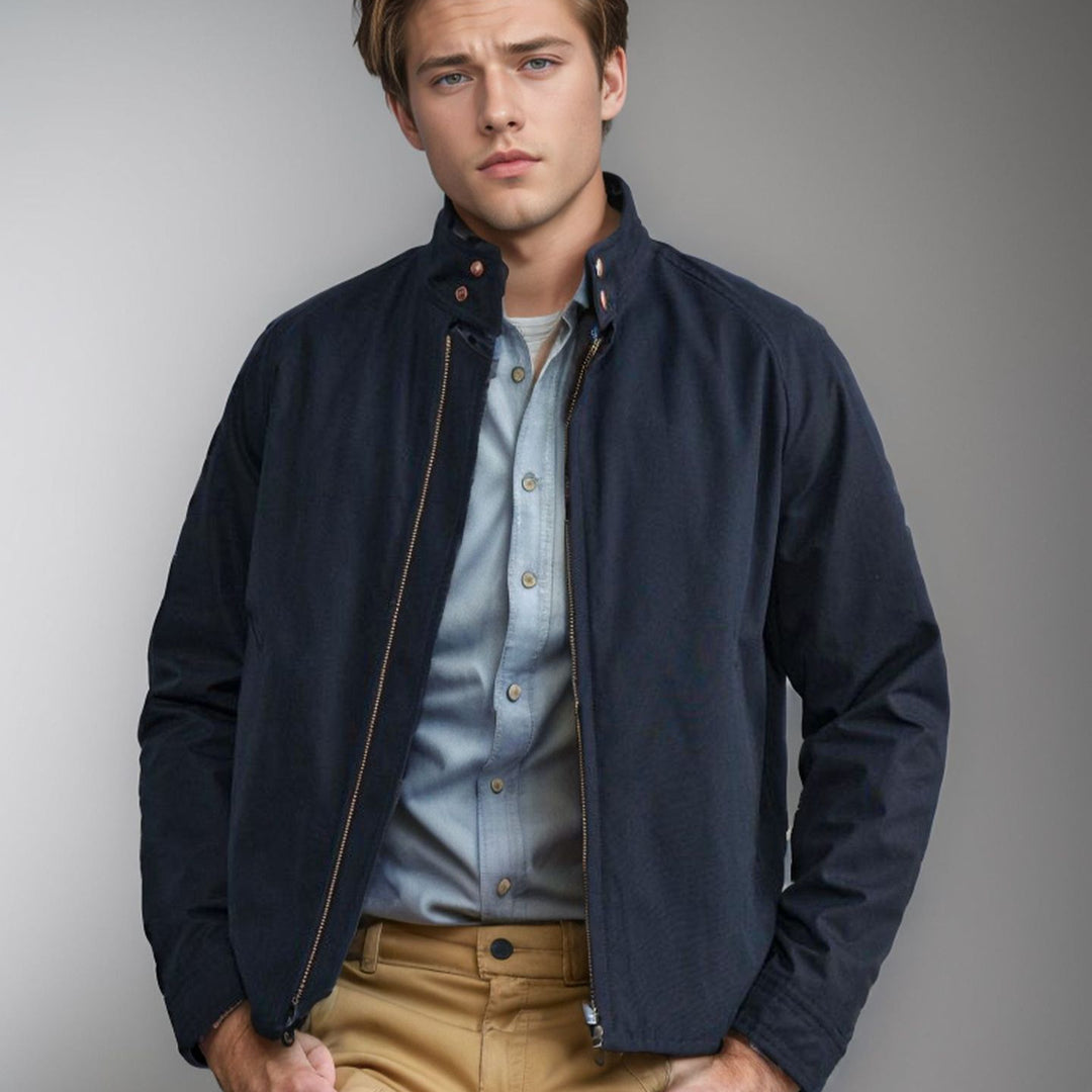 Herren lässige und moderne Übergangsjacke Echoarchiv