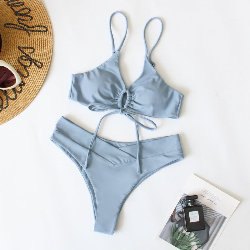 Damen Sportives Bikini-Set mit verstellbaren Trägern Echo Archiv