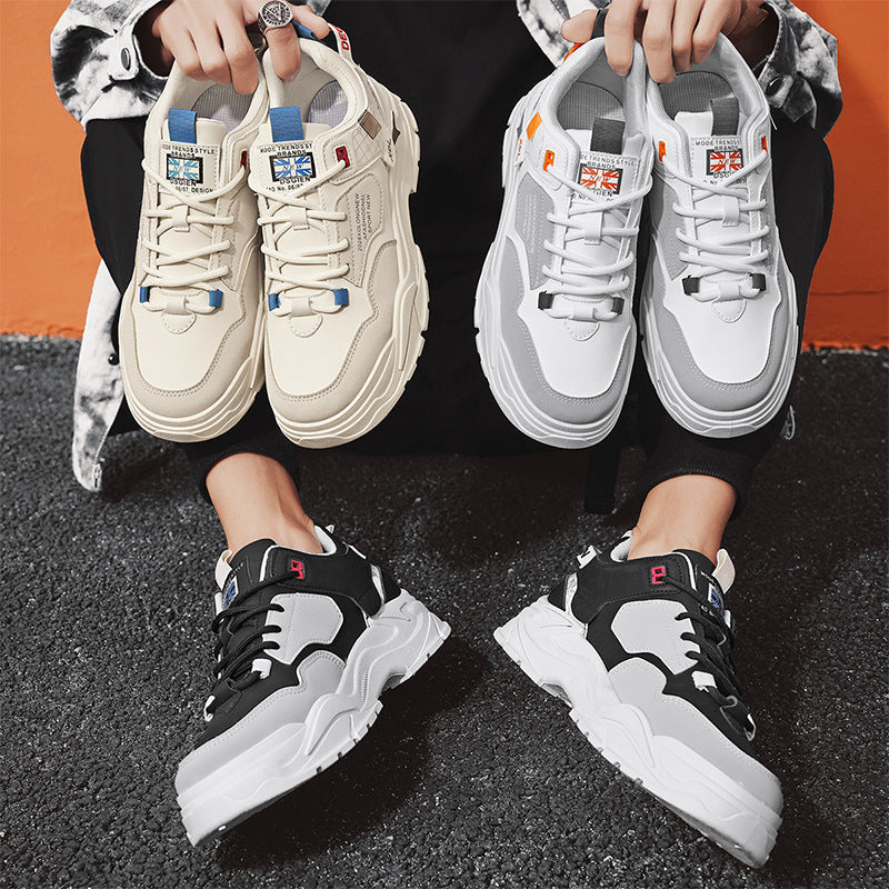 Herren Chunky-Sneaker mit atmungsaktivem Mesh, gepolsterter Plateausohle und technischer Komfortdämpfung – Norré