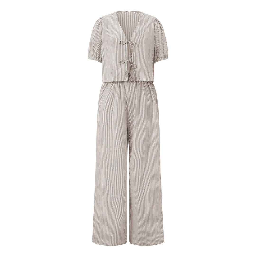 Damen luftiges Sommer-Jumpsuit mit Raffung Echo Archiv