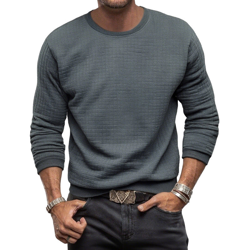Herren modischer Sweat-Pullover mit strukturiertem Design Echoarchiv