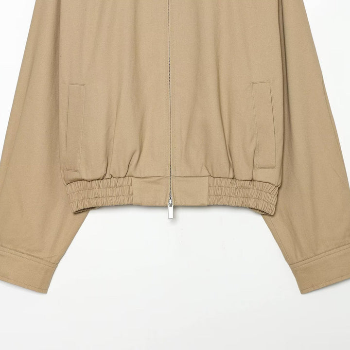 Damen Kurzblouson mit Reißverschluss, elastischem Saum und kariertem Innenfutter Echo Archiv