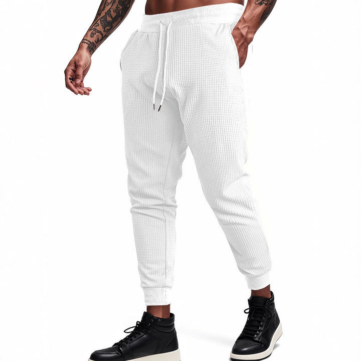 Herren Komfortable Waffle-Jogginghose Echoarchiv