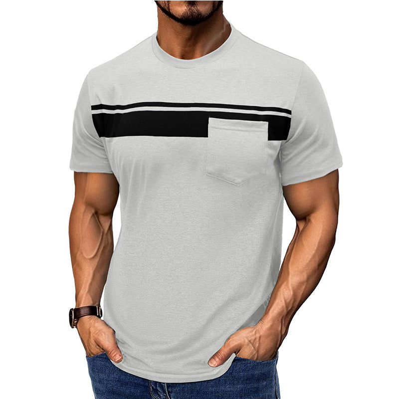 Herren Halbarmshirt mit dekorativer Brusttasche Echoarchiv