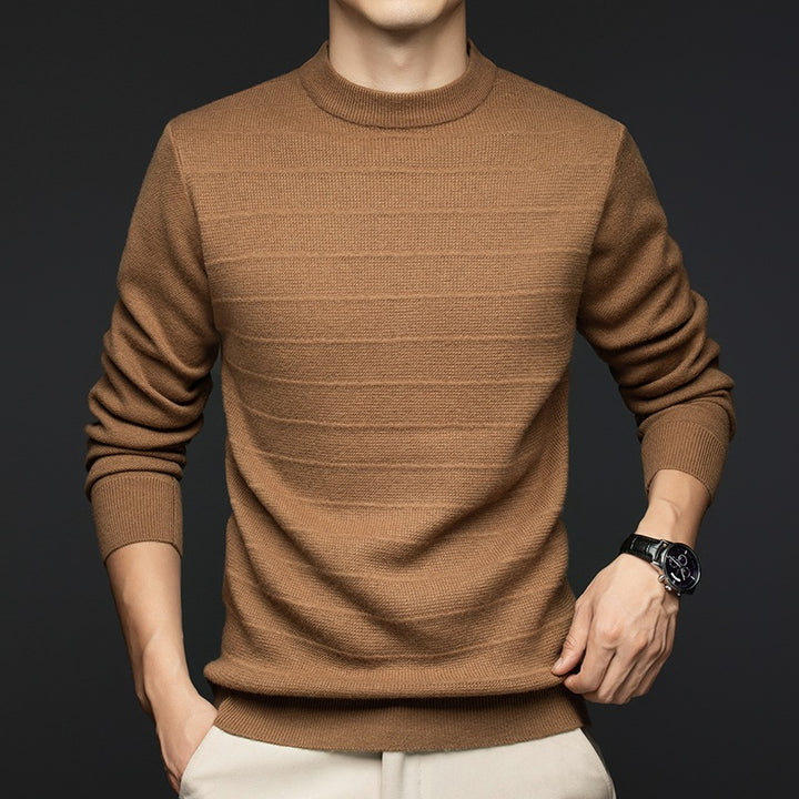 Herren modischer Pullover mit strukturiertem Design Echoarchiv