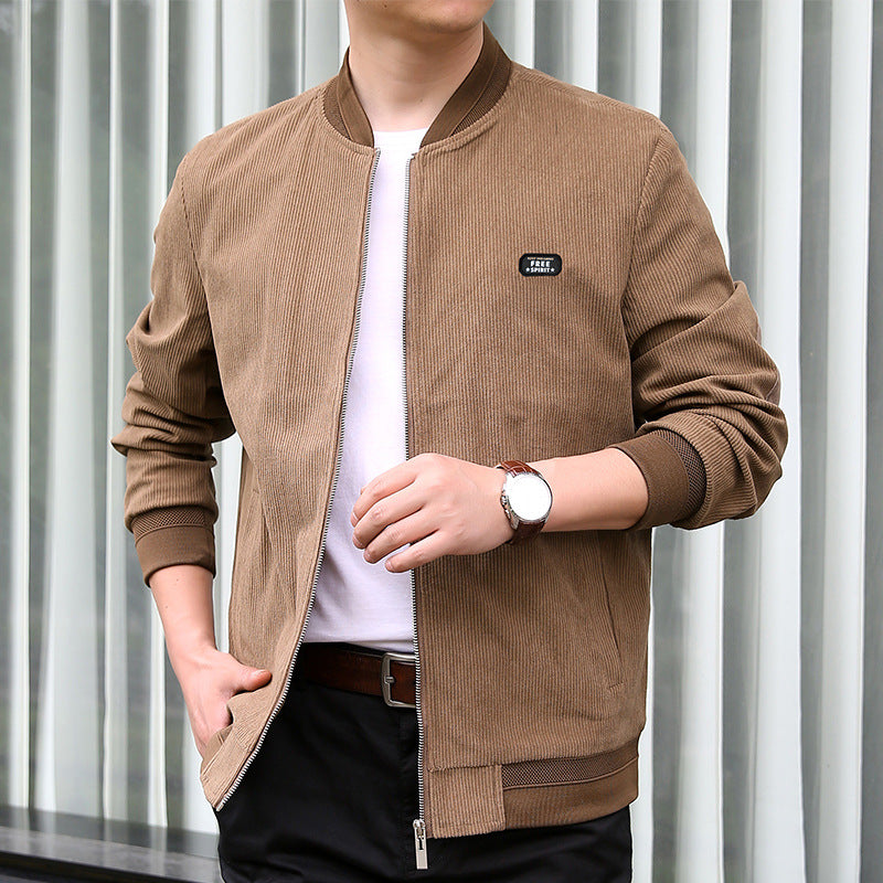 Herren Trendige Cordjacke Echo Archiv