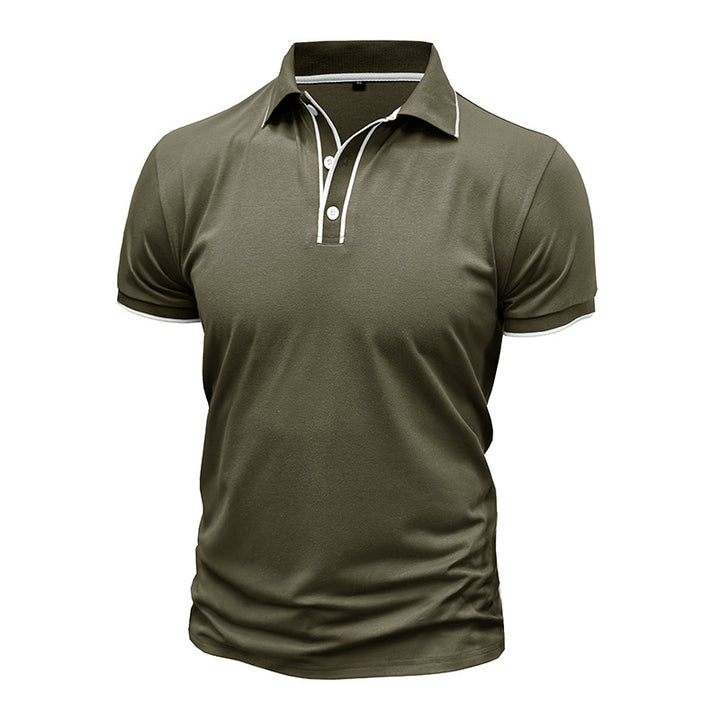 Herren Sportliches Poloshirt mit modernem Schnitt Echoarchiv