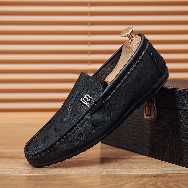 Herren Elegante Mokassins aus weichem Leder Echo Archiv