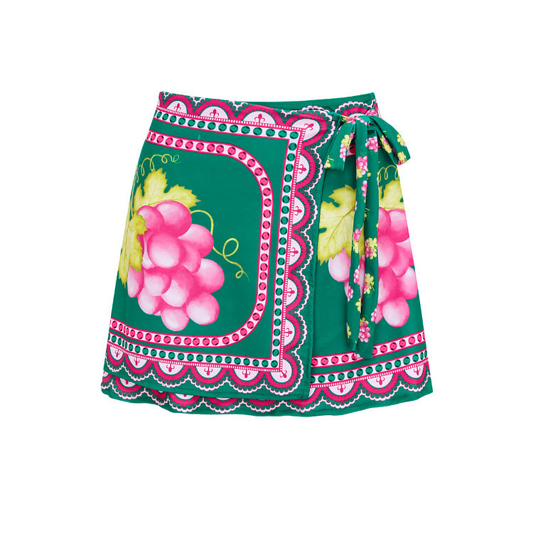 Damen Stylish Elegantes Badeanzug- und Rockset Echo Archiv