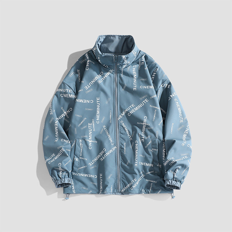 Damen leichte Windbreaker Jacke Echo Archiv