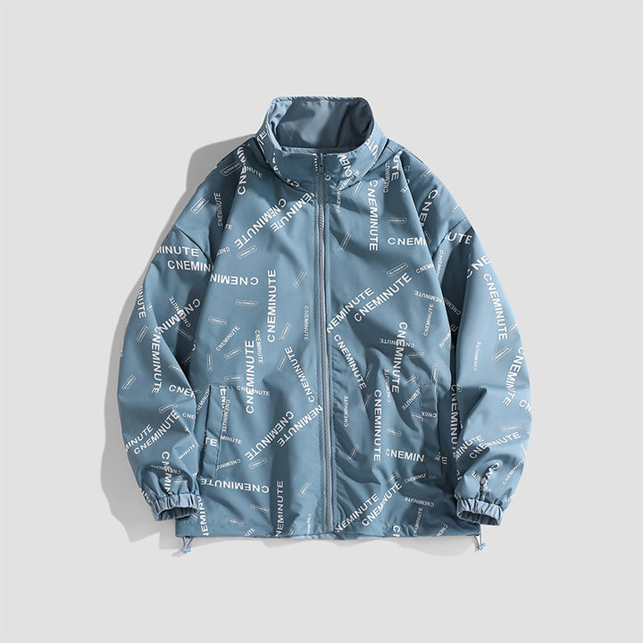 Damen leichte Windbreaker Jacke Echo Archiv