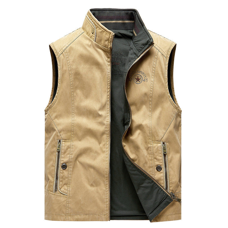 Herren Praktische Outdoor-Weste Echo Archiv