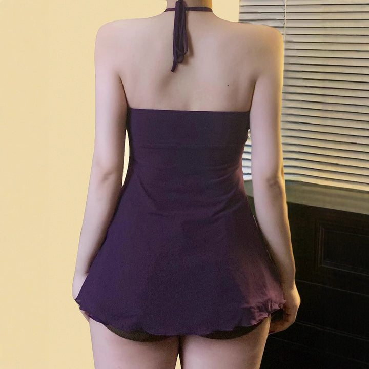 Damen Halteroberteil mit elegantem Spitzendetail Echo Archiv