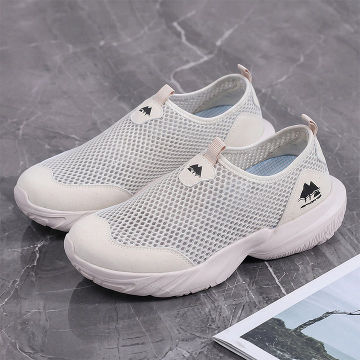 Unisex Atmungsaktive Mesh-Slipper mit gedämpfter Profilsohle Echoarchiv