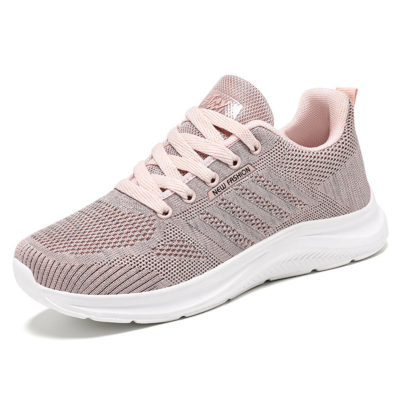 Damen nan atmungsaktive Strick-Komfort-Sneaker mit gepolstertem Fersenbereich und flexibler Leichtlaufsohle Echo Archiv