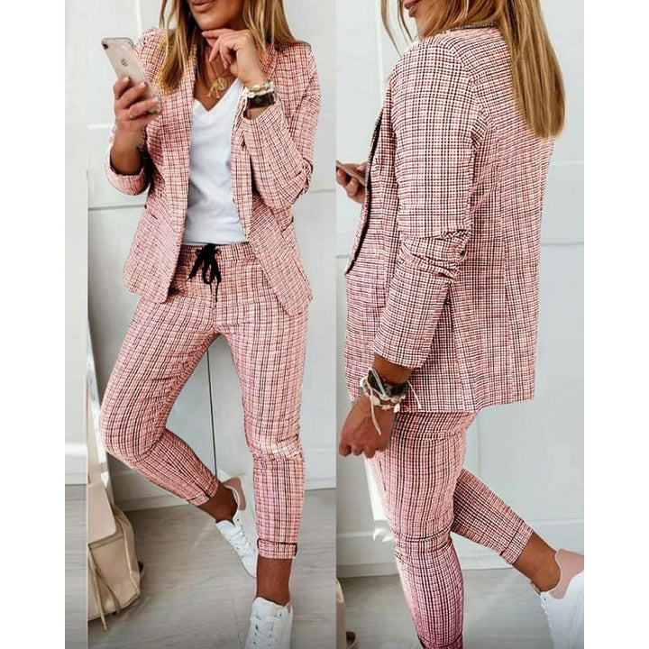 Damen Blazer und Hose Set Echoarchiv
