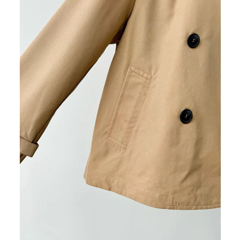 Damen Modische und modifizierbare Trenchjacke Echoarchiv