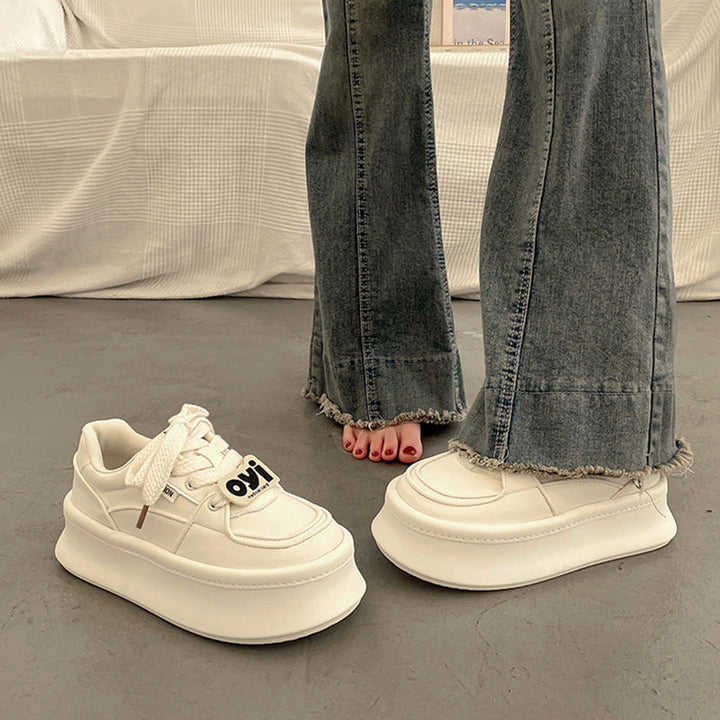 Damen Modische Plateau Sneakers mit innovative Dämpfungstechnologie Echo Archiv