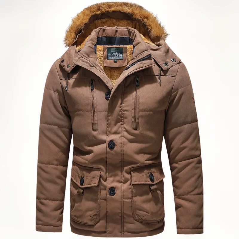 Herren Warm gefütterte Jacke Echo Archiv