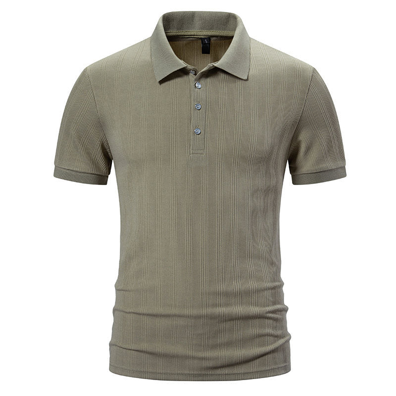 Herren Polohemd mit strukturiertem Design Echoarchiv