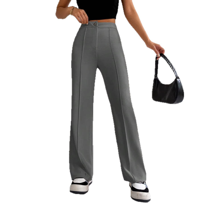 Damen Elegante und hoch geschnittene Stoffhose Echo Archiv