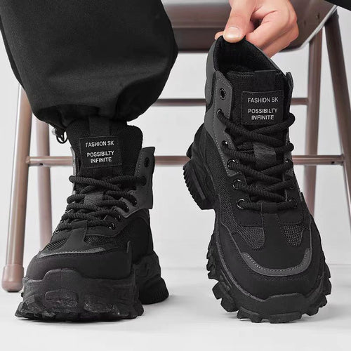 Damen Sportliche High-Top Sneakers mit rutschfester Sohle und stabiler Fersenkonstruktion Echo Archiv