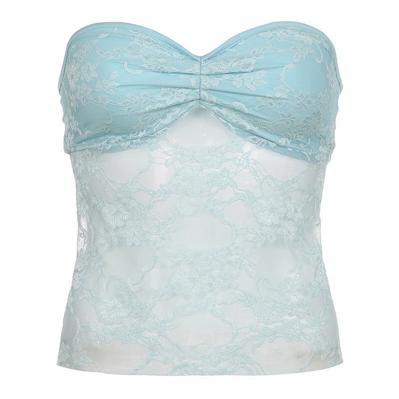 Damen Bustieroberteil mit eleganter Spitze und filigranem Design Echo Archiv