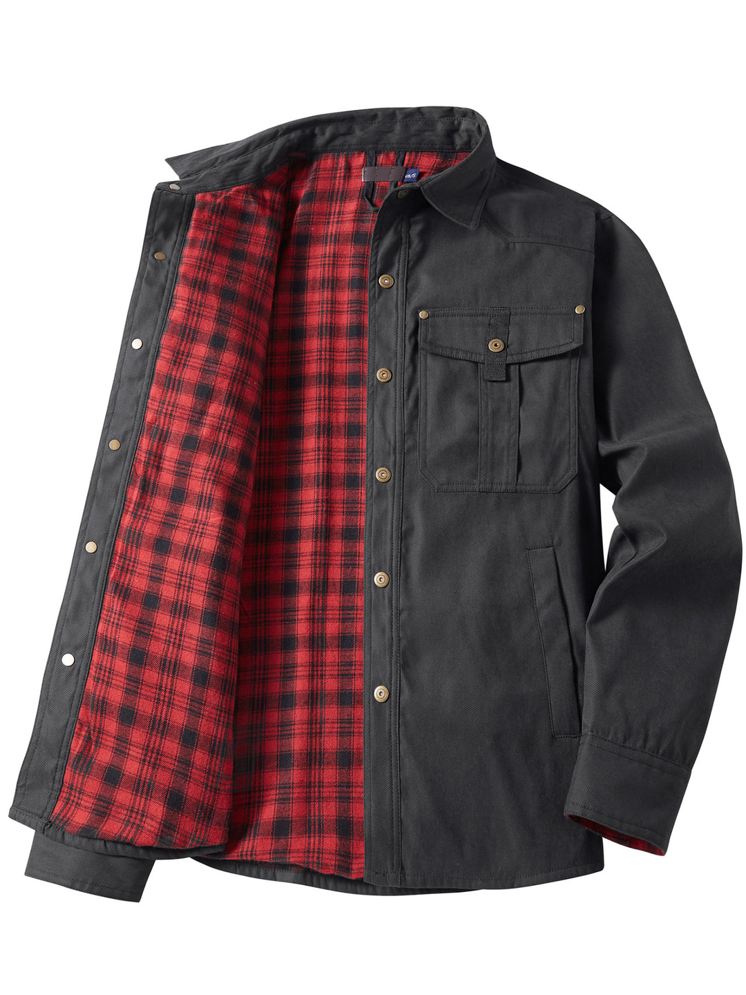 Herren Flanell gefütterte Arbeitsjacke Echoarchiv