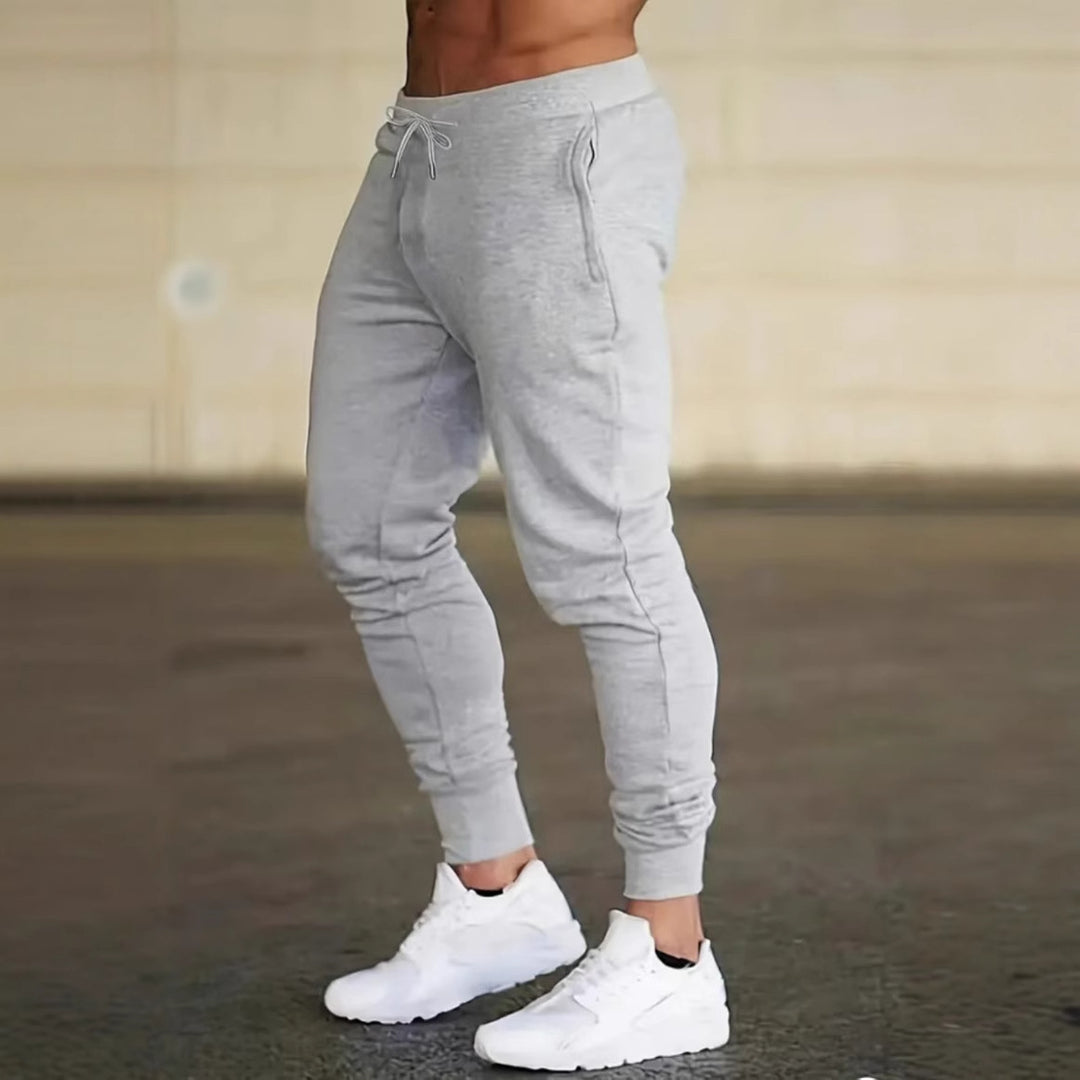 Herren sportliche Slim-Fit Jogginghose Echoarchiv