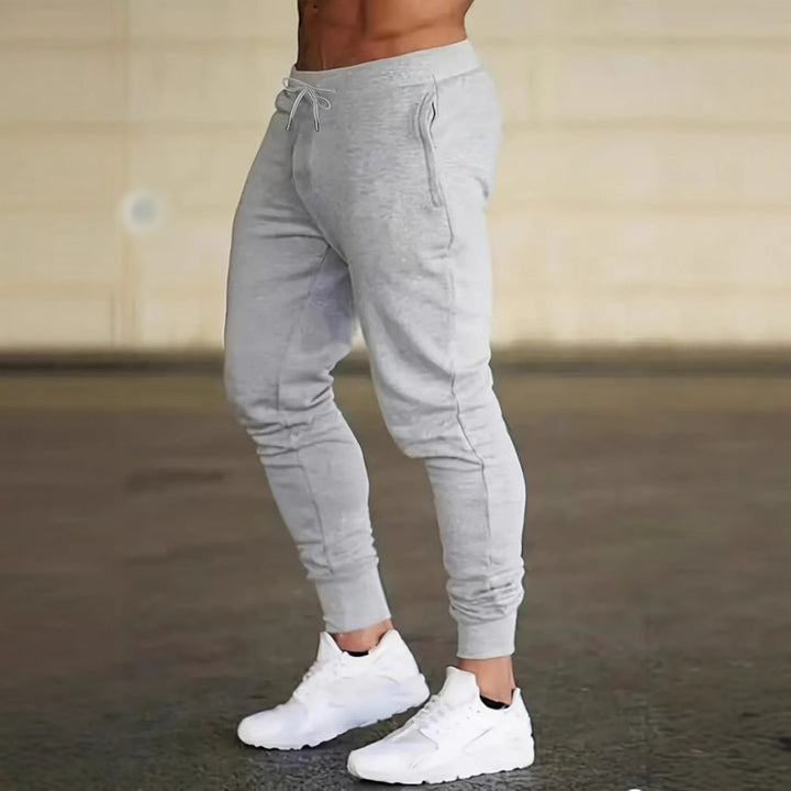 Herren sportliche Slim-Fit Jogginghose Echoarchiv
