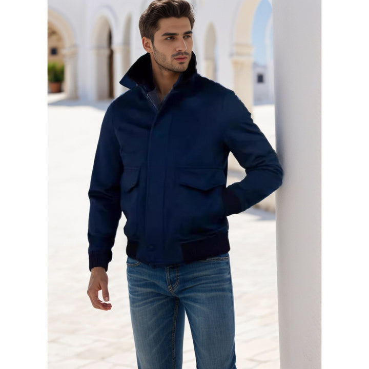Herren raffinierte Übergangsjacke im modernen Urban-Style Echoarchiv