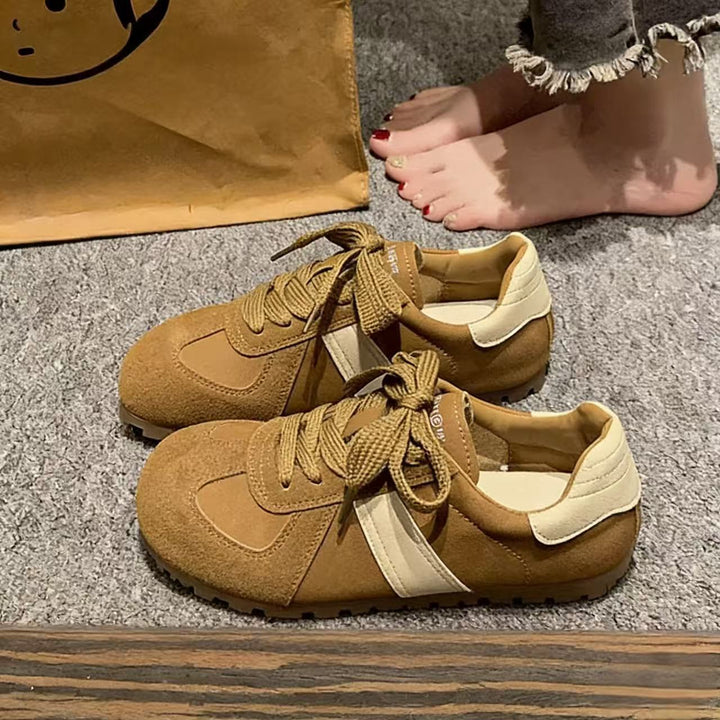 Damen Freizeitsneaker aus hochwertigem Wildleder mit komfortabler Sohle Echo Archiv
