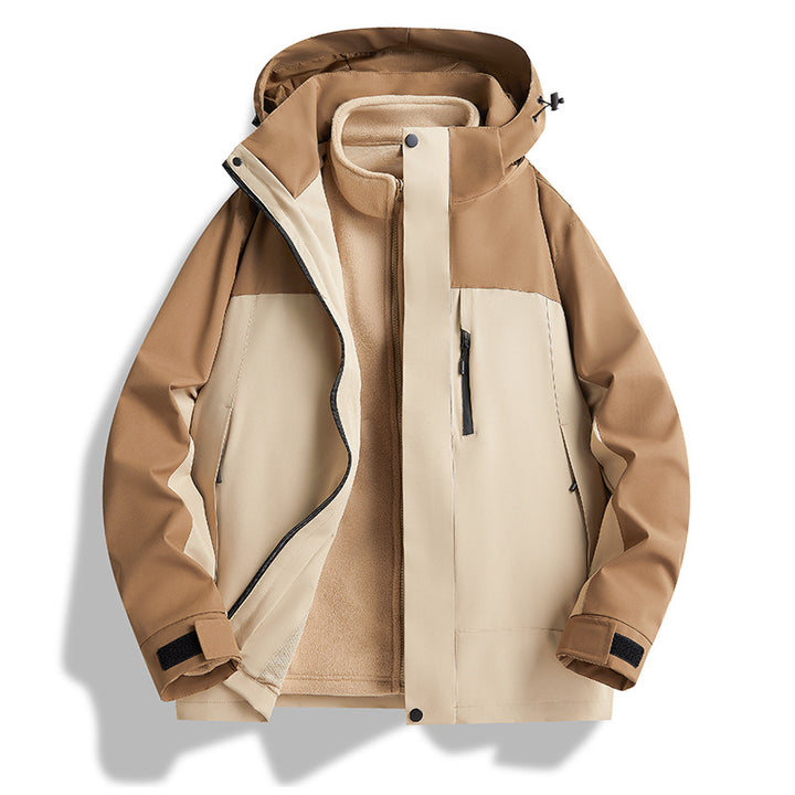 Herren Wasserfeste Funktionale Outdoor-Jacke Echo Archiv
