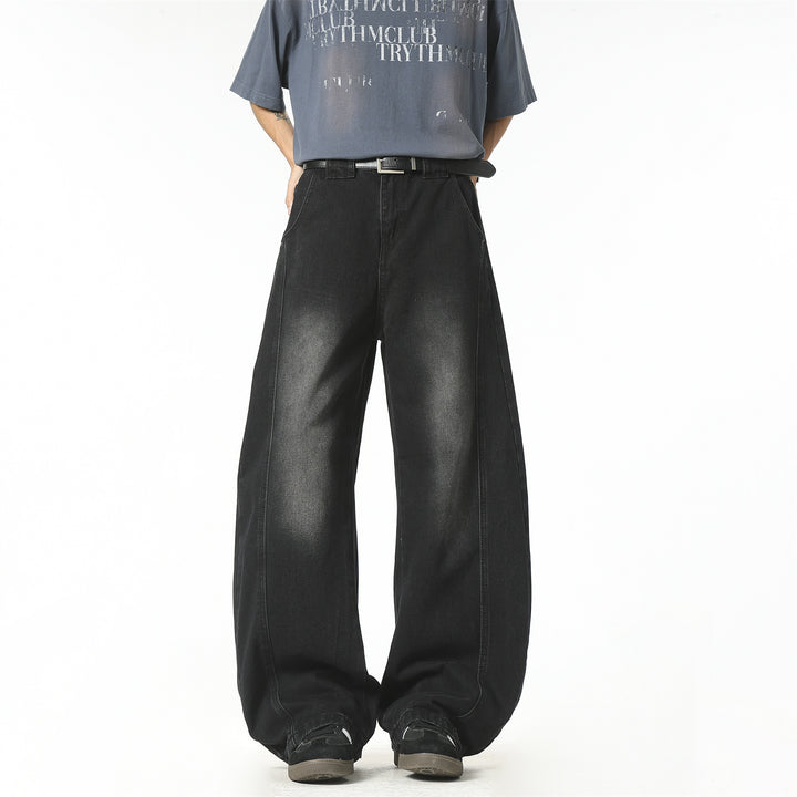 Damen Weit geschnittene High-Waist Hose Echo Archiv