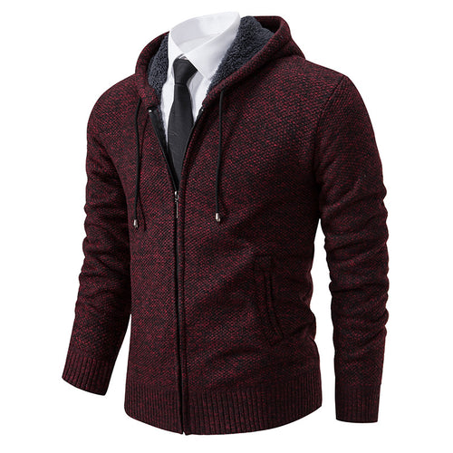 Herren Strickjacke mit modernem Schnitt und praktischem Reißverschluss Echoarchiv