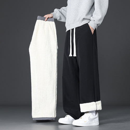Herren Gemütliche Oversized Freizeithose