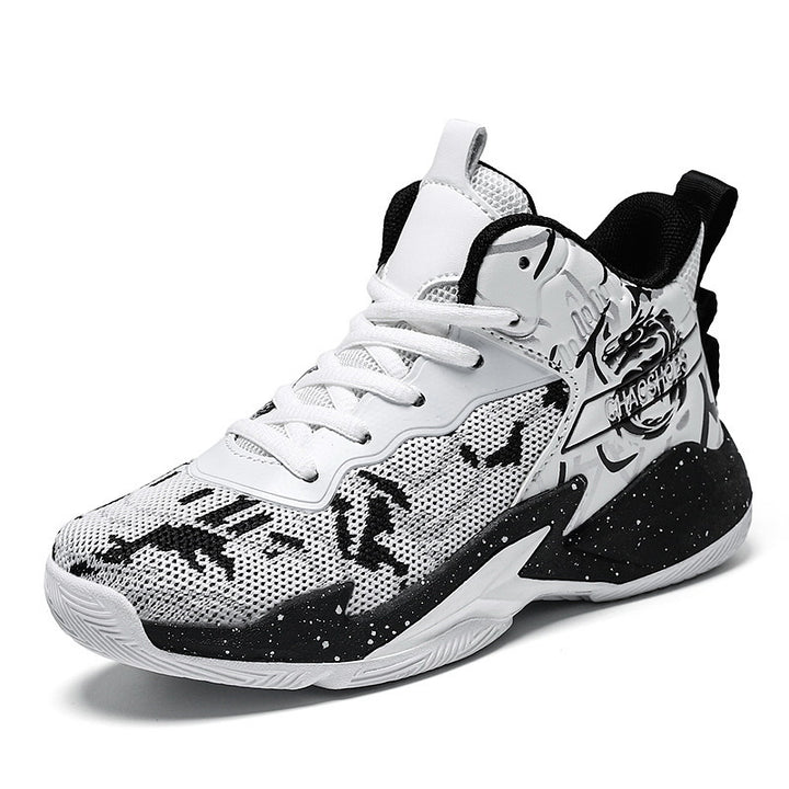 Herren High-Top Basketball-Sneaker mit gestricktem Mesh-Obermaterial, stabiler Fersenkappe und griffiger Profillaufsohle Echo Archiv